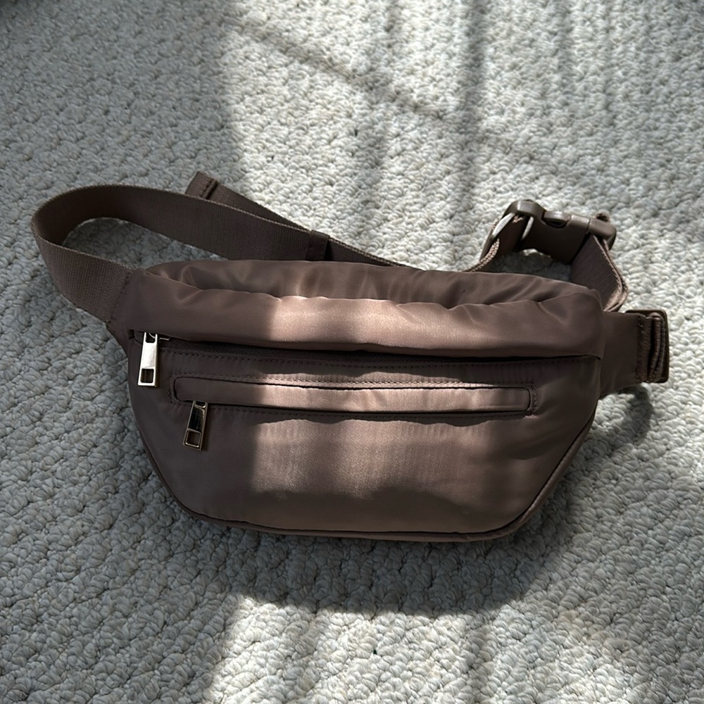 Brown Crossbody Belt Bag